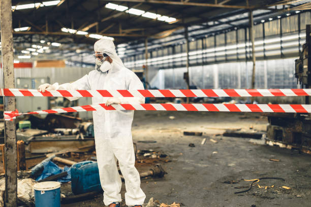 Professional Hoarding Cleanup technician working in New Haven, CT